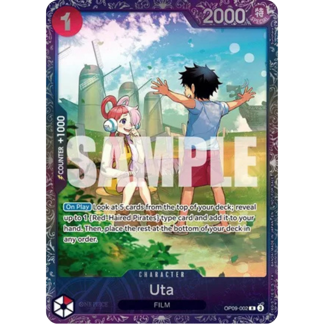 Uta (Treasure Cup 2025) (OP09-002) - One Piece Promotion Cards Foil