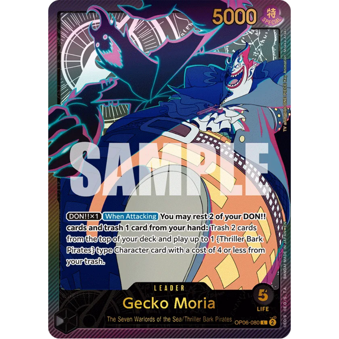 Gecko Moria (SPR) (OP06-080) - Extra Booster: Anime 25th Collection Foil