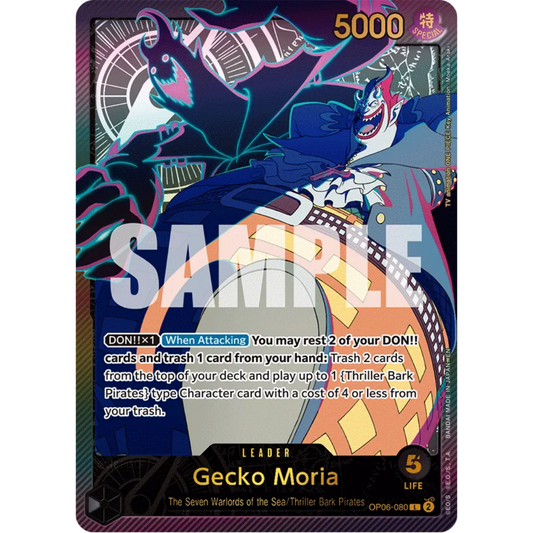 Gecko Moria (SPR) (OP06-080) - Extra Booster: Anime 25th Collection Foil