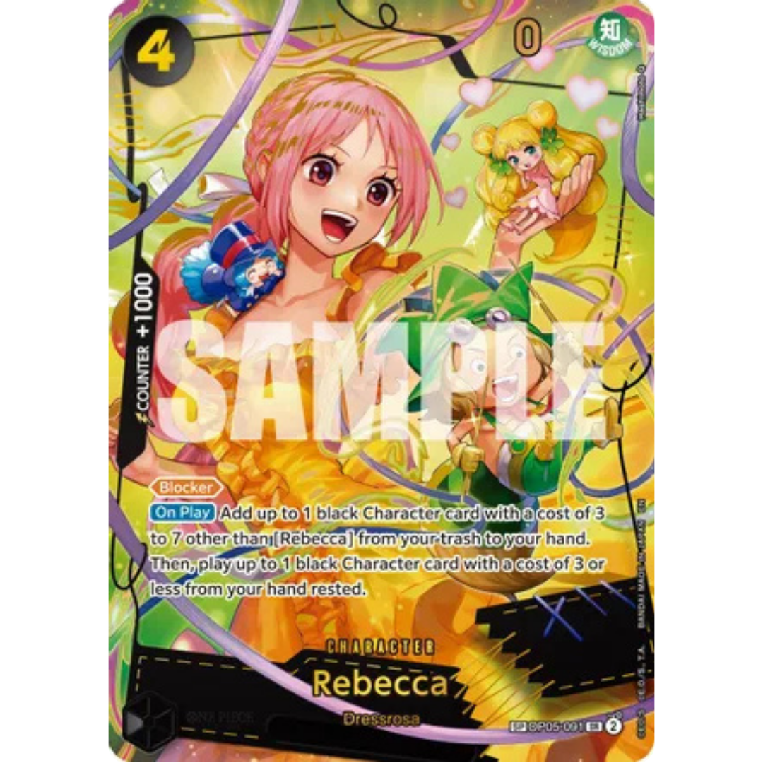Rebecca (SP) (OP05-091) - Premium Booster -The Best- Vol. 2 Foil