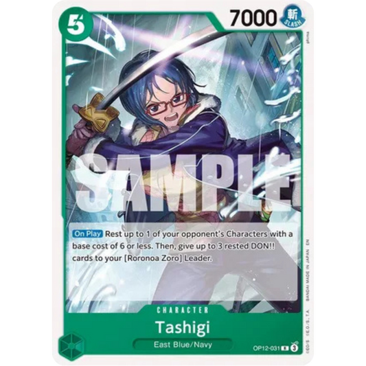Tashigi (OP12-031) - Starter Deck 32: GREEN Roronoa Zoro