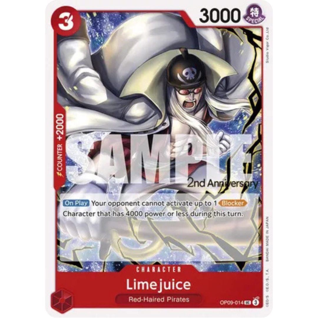 Limejuice (OP09-014) - Emperors in the New World: 2nd Anniversary Tournament Cards