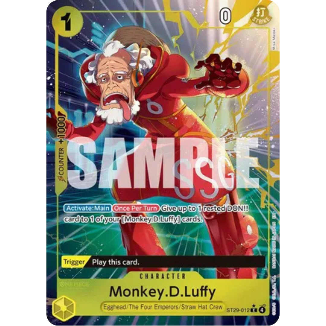 Monkey.D.Luffy (012) (Full Art) (ST29-012) - Starter Deck 29: Egghead Foil