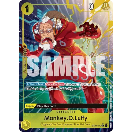 Monkey.D.Luffy (012) (Full Art) (ST29-012) - Starter Deck 29: Egghead Foil