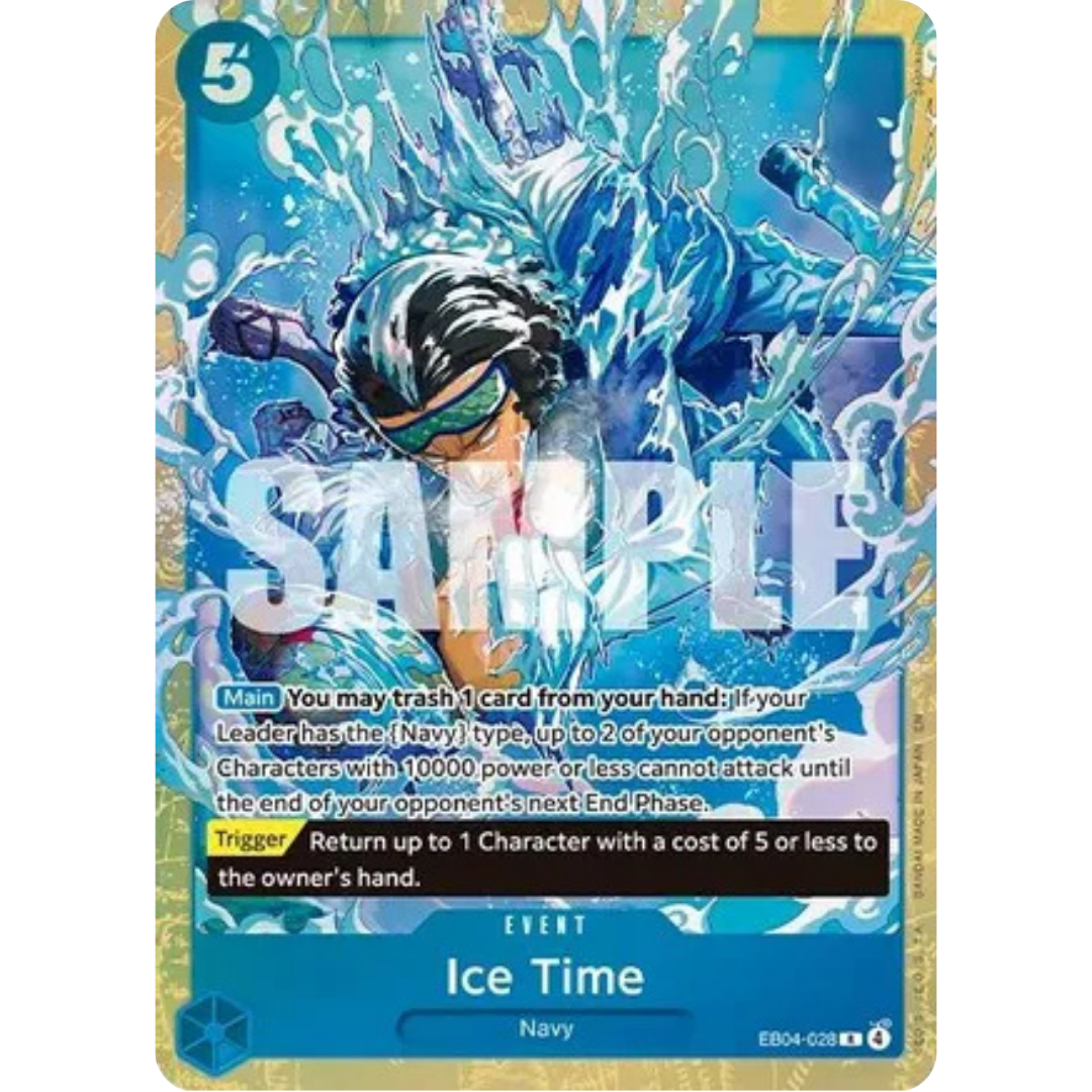 Ice Time (Premium Card Collection -Best Selection Vol. 6-) (EB04-028) - One Piece Promotion Cards Foil