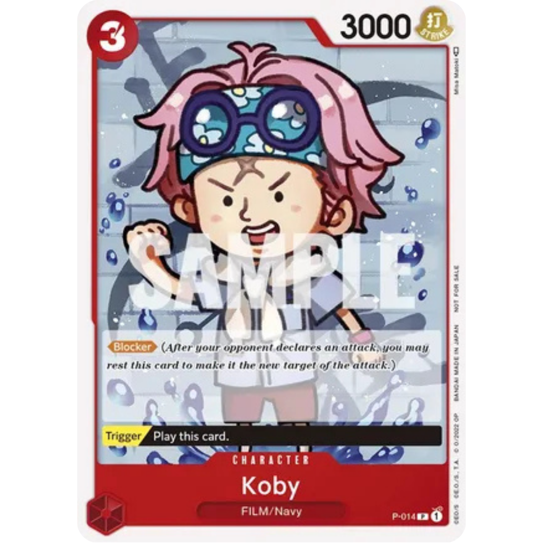 Koby (One Piece Film Red) (P-014) - One Piece Promotion Cards