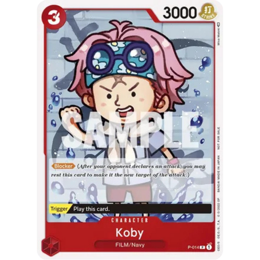 Koby (One Piece Film Red) (P-014) - One Piece Promotion Cards