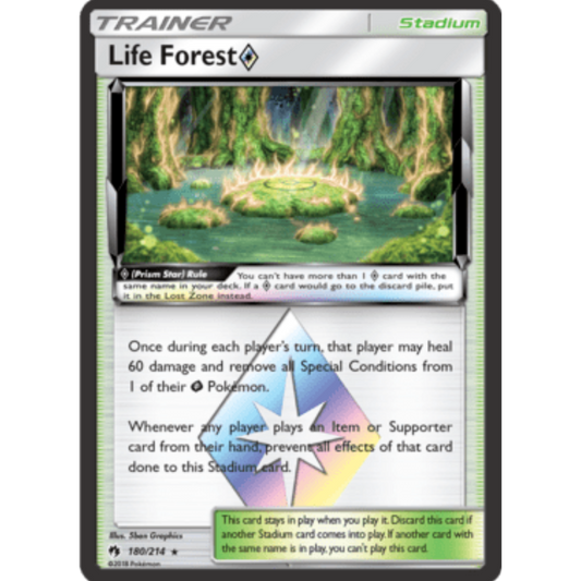 Life Forest (180/214) (Prism Star) [Sun & Moon: Lost Thunder]