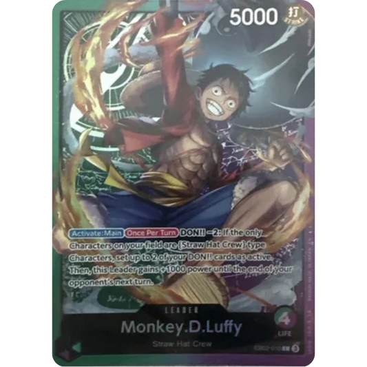 Monkey.D.Luffy (Sound Loader - Luffy Edition 2025) (EB02-010) - One Piece Promotion Cards