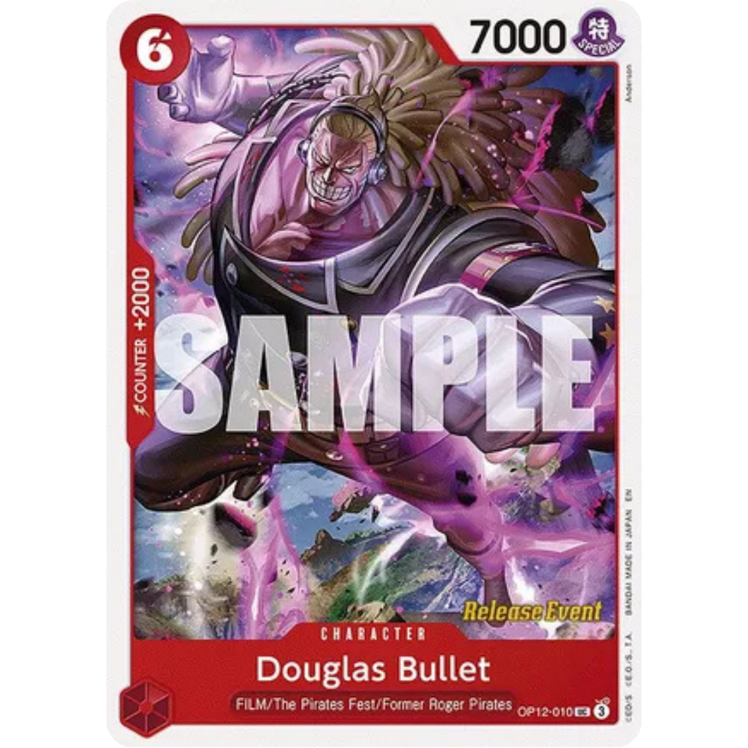 Douglas Bullet (OP12-010) - Legacy of the Master Release Event Cards