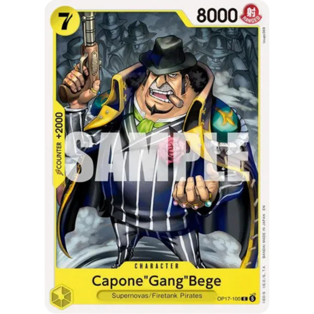 Capone"Gang"Bege (OP17-100) - The World's Strongest Warriors