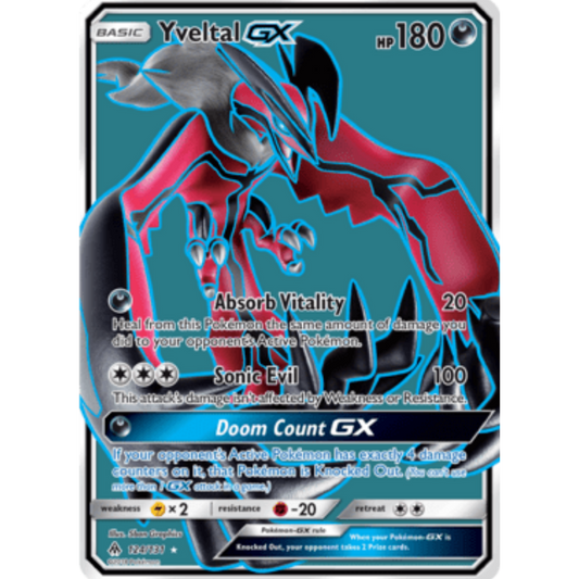 Yveltal GX (124/131) [Sun & Moon: Forbidden Light]