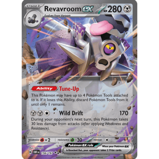 Revavroom ex (156/197) [Scarlet & Violet: Obsidian Flames]