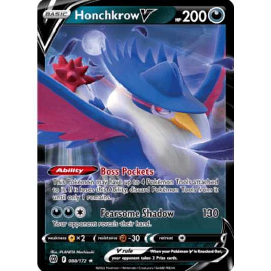 Honchkrow V (088/172) [Sword & Shield: Brilliant Stars]