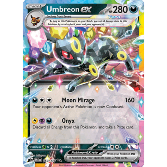 Umbreon ex 060/131  - Holofoil SV Prismatic Evolutions - Double Rare