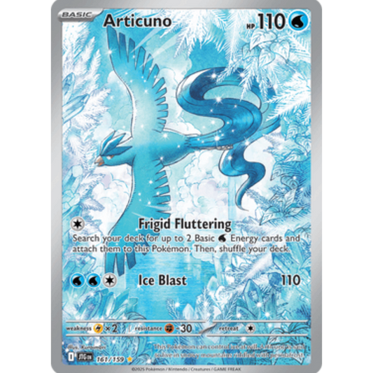 Articuno 161/159  - Holofoil SV09 Journey Together - Illustration Rare
