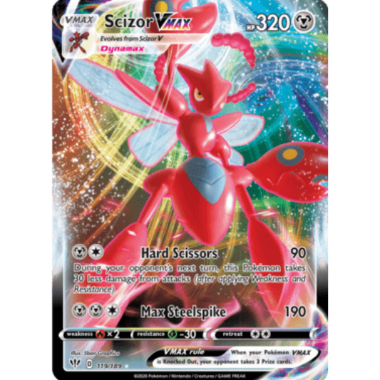 Scizor VMAX (119/189) [Sword & Shield: Darkness Ablaze]