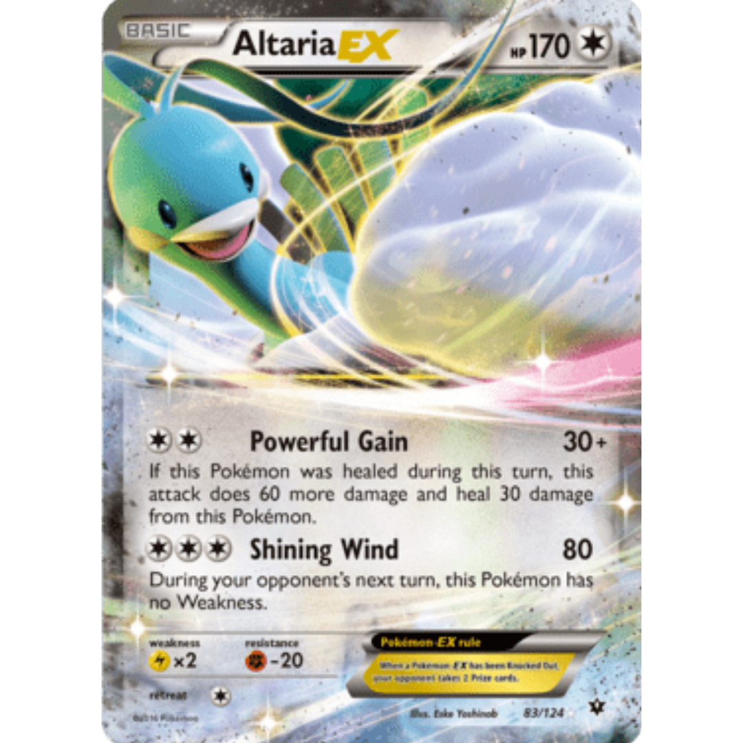 Altaria EX 083  - Holofoil XY  Fates Collide - Ultra Rare