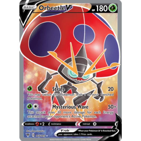 Orbeetle V (166/185) [Sword & Shield: Vivid Voltage]