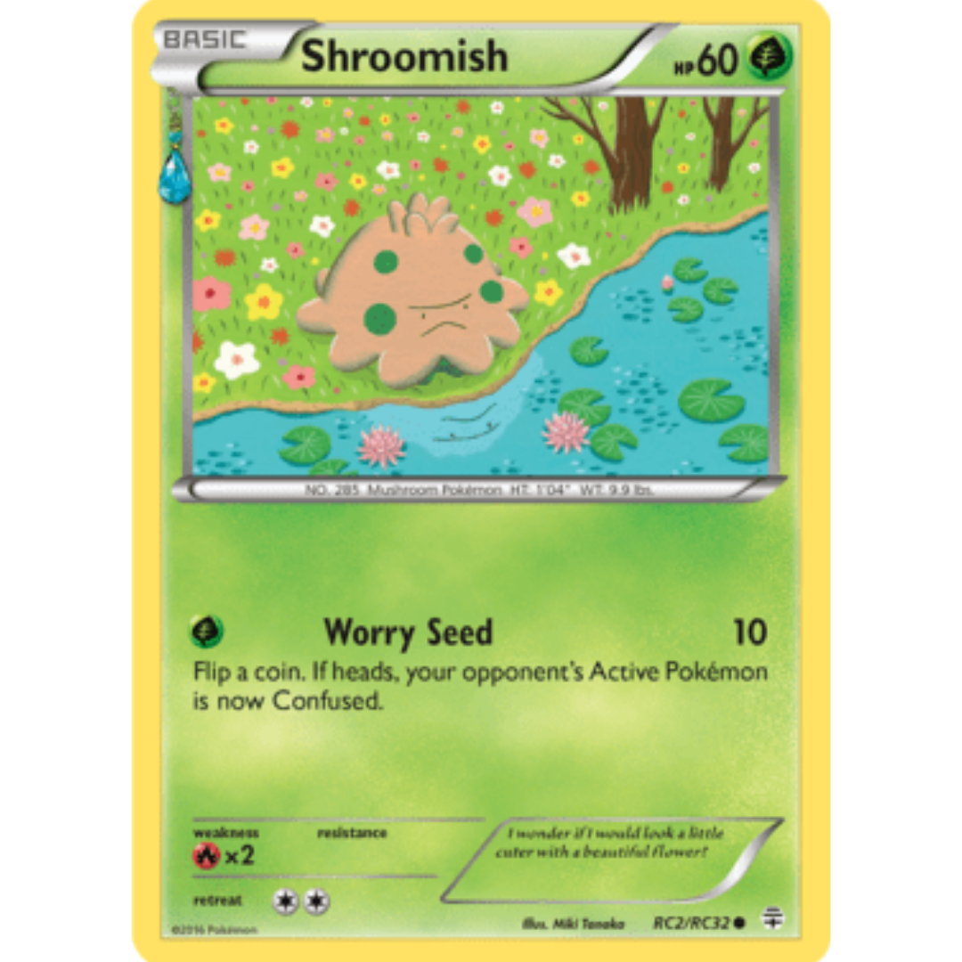 Shroomish RC2/RC32  Generations Radiant Collection - Common