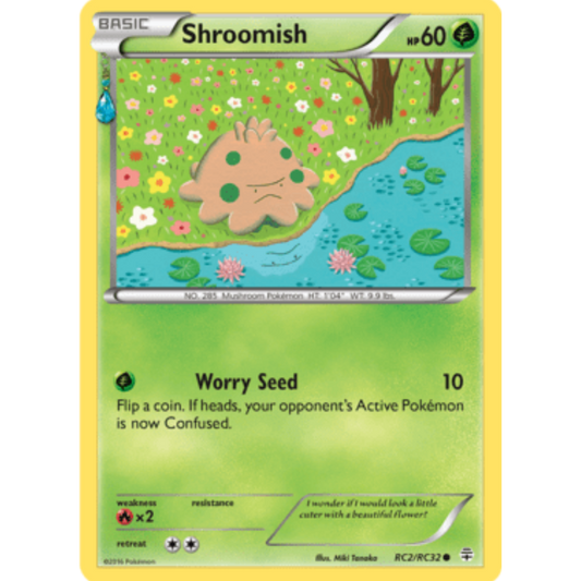 Shroomish RC2/RC32  Generations Radiant Collection - Common