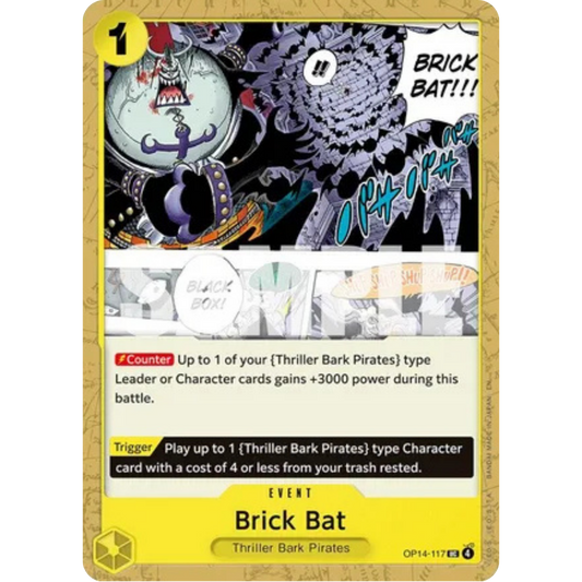 Brick Bat (OP14-117) - The Azure Sea's Seven