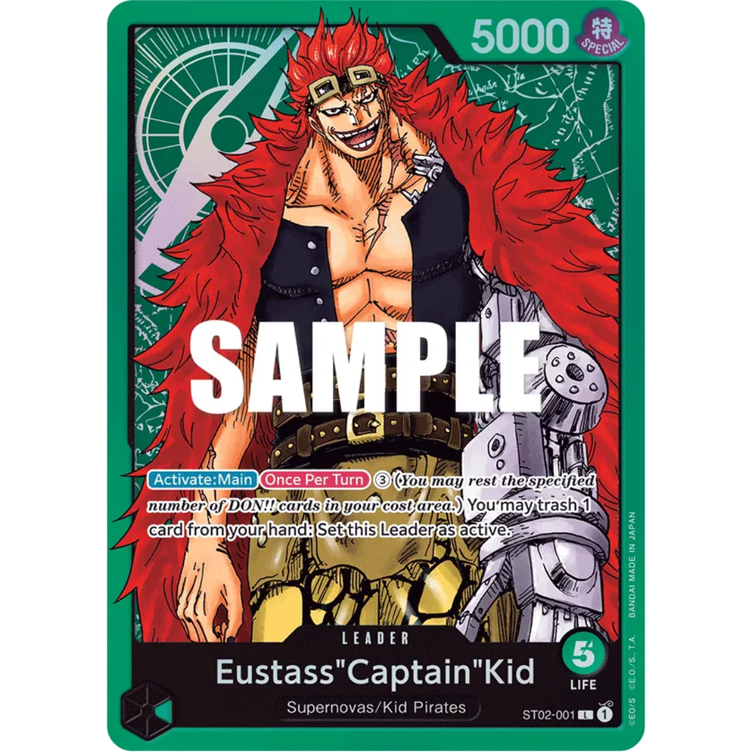 Eustass"Captain"Kid (001) (ST02-001) - Starter Deck 2: Worst Generation Foil