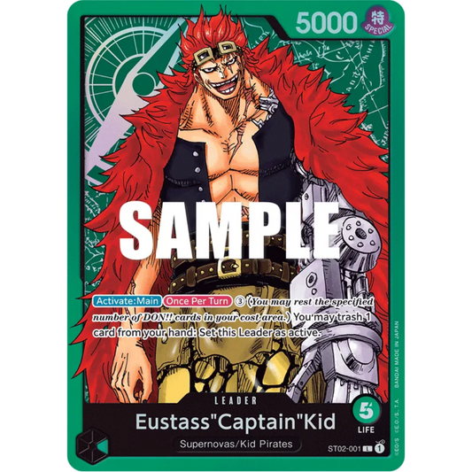 Eustass"Captain"Kid (001) (ST02-001) - Starter Deck 2: Worst Generation Foil