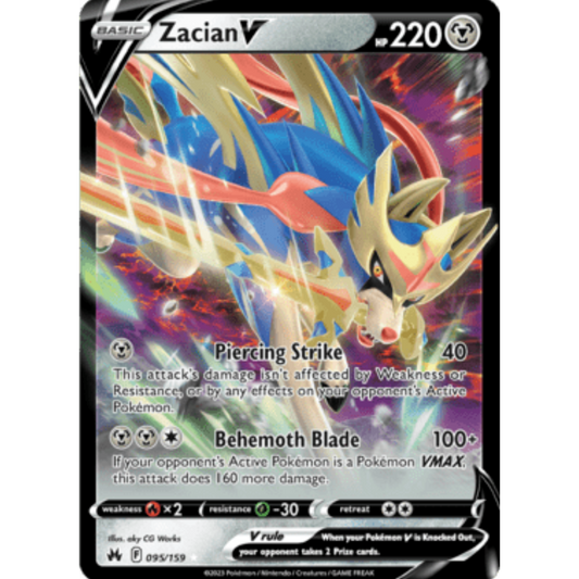 Zacian V (095/159) [Sword & Shield: Crown Zenith]