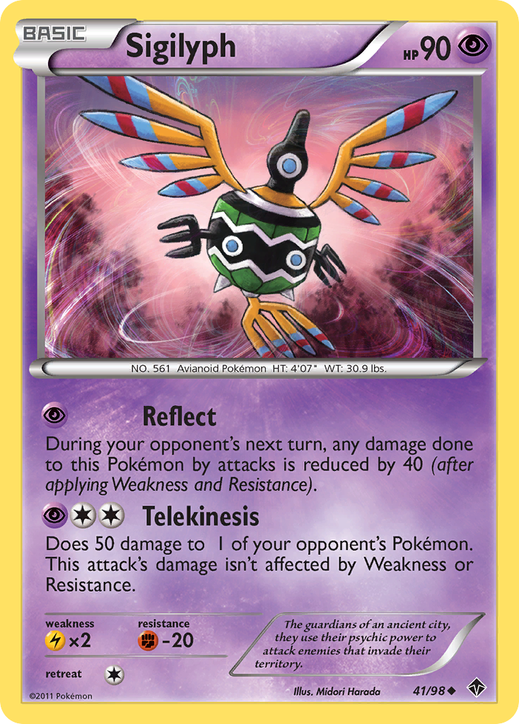 Sigilyph (41)  Emerging Powers - Uncommon