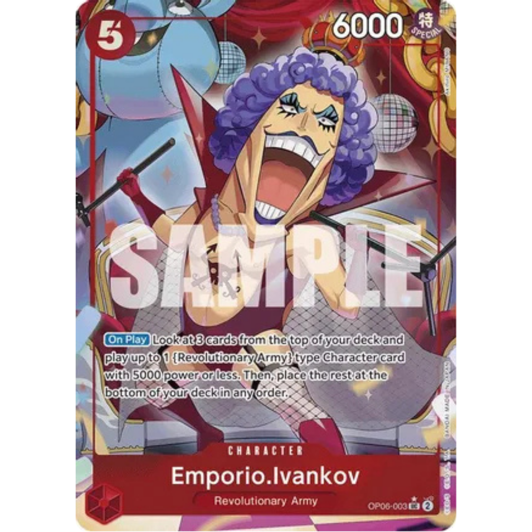 Emporio.Ivankov (Full Art) (OP06-003) - Premium Booster -The Best- Foil