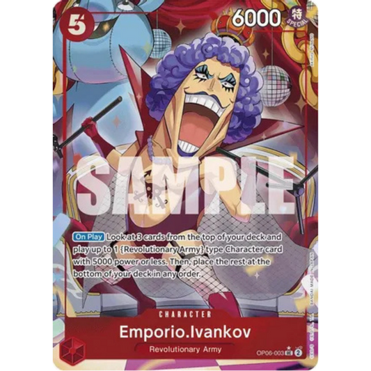 Emporio.Ivankov (Full Art) (OP06-003) - Premium Booster -The Best- Foil