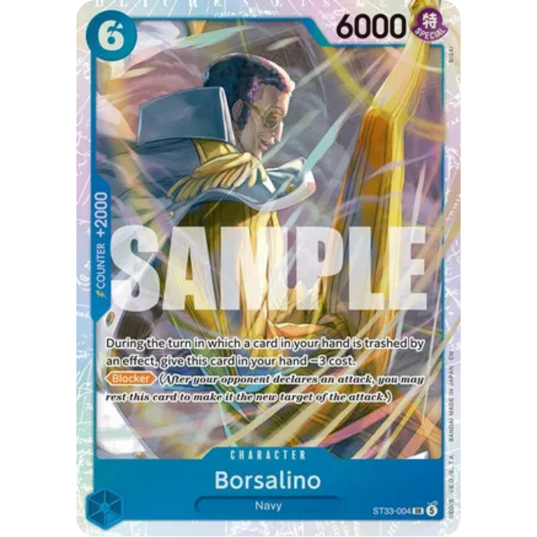 Borsalino (ST33-004) - Starter Deck 33: BLUE Kuzan Foil