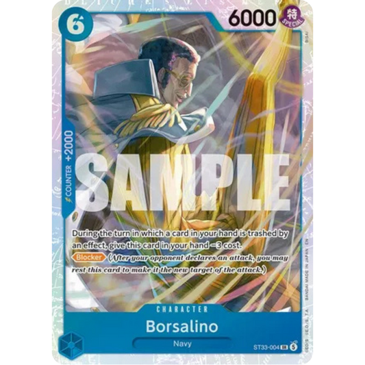 Borsalino (ST33-004) - Starter Deck 33: BLUE Kuzan Foil