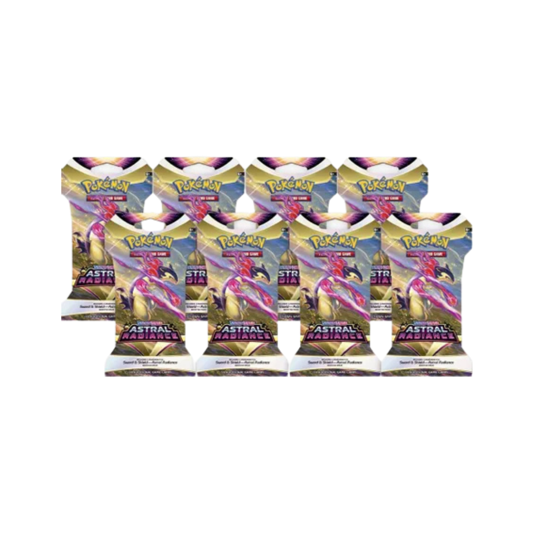 Astral Radiance Sleeved Booster Pack Bundle [Set of 8]