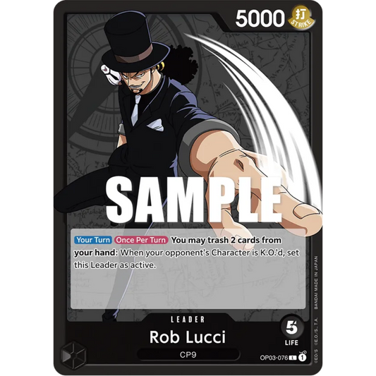 Rob Lucci (076) (OP03-076) - Pillars of Strength