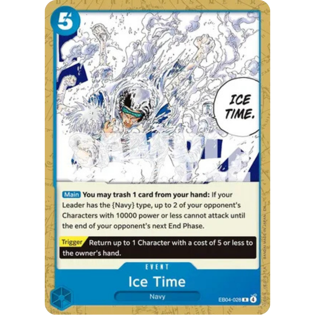 Ice Time (EB04-028) - Starter Deck 33: BLUE Kuzan