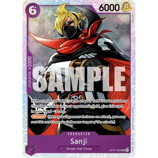 Sanji (OP07-064) - 500 Years in the Future Foil