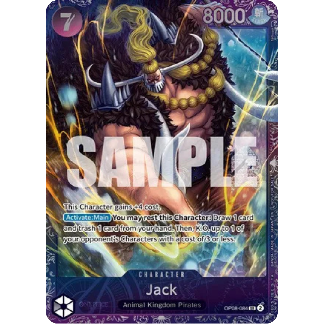 Jack (Treasure Cup 2025) (OP08-084) - One Piece Promotion Cards Foil
