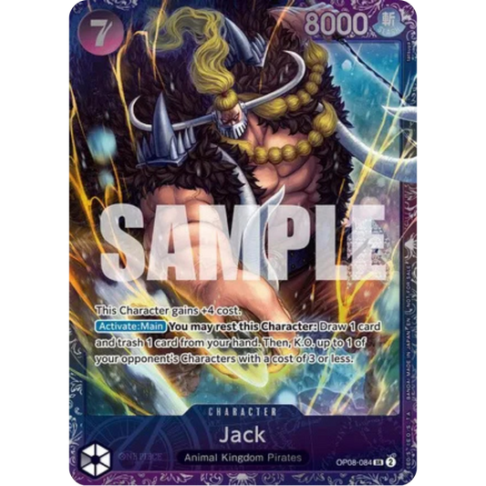 Jack (Treasure Cup 2025) (OP08-084) - One Piece Promotion Cards Foil