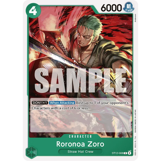 Roronoa Zoro (ST12-008) - Starter Deck 12: Zoro and Sanji