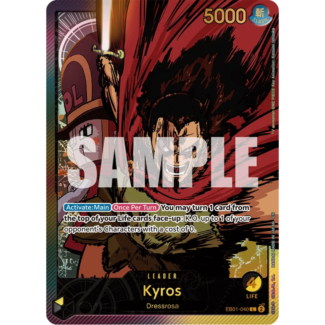 Kyros (SPR) (EB01-040) - Extra Booster: Anime 25th Collection Foil