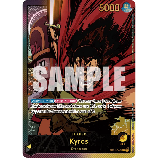 Kyros (SPR) (EB01-040) - Extra Booster: Anime 25th Collection Foil