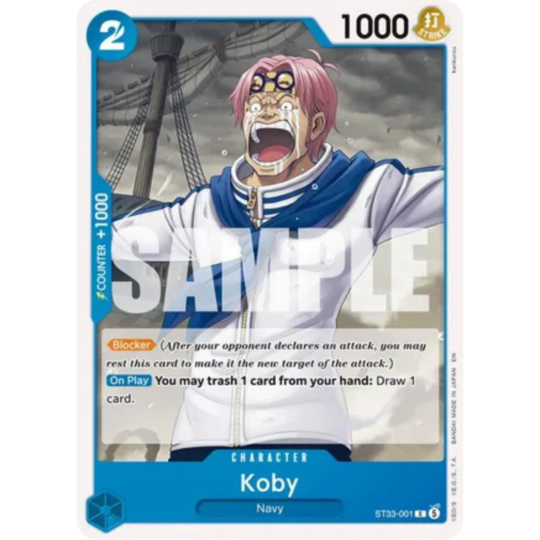 Koby (ST33-001) - Starter Deck 33: BLUE Kuzan