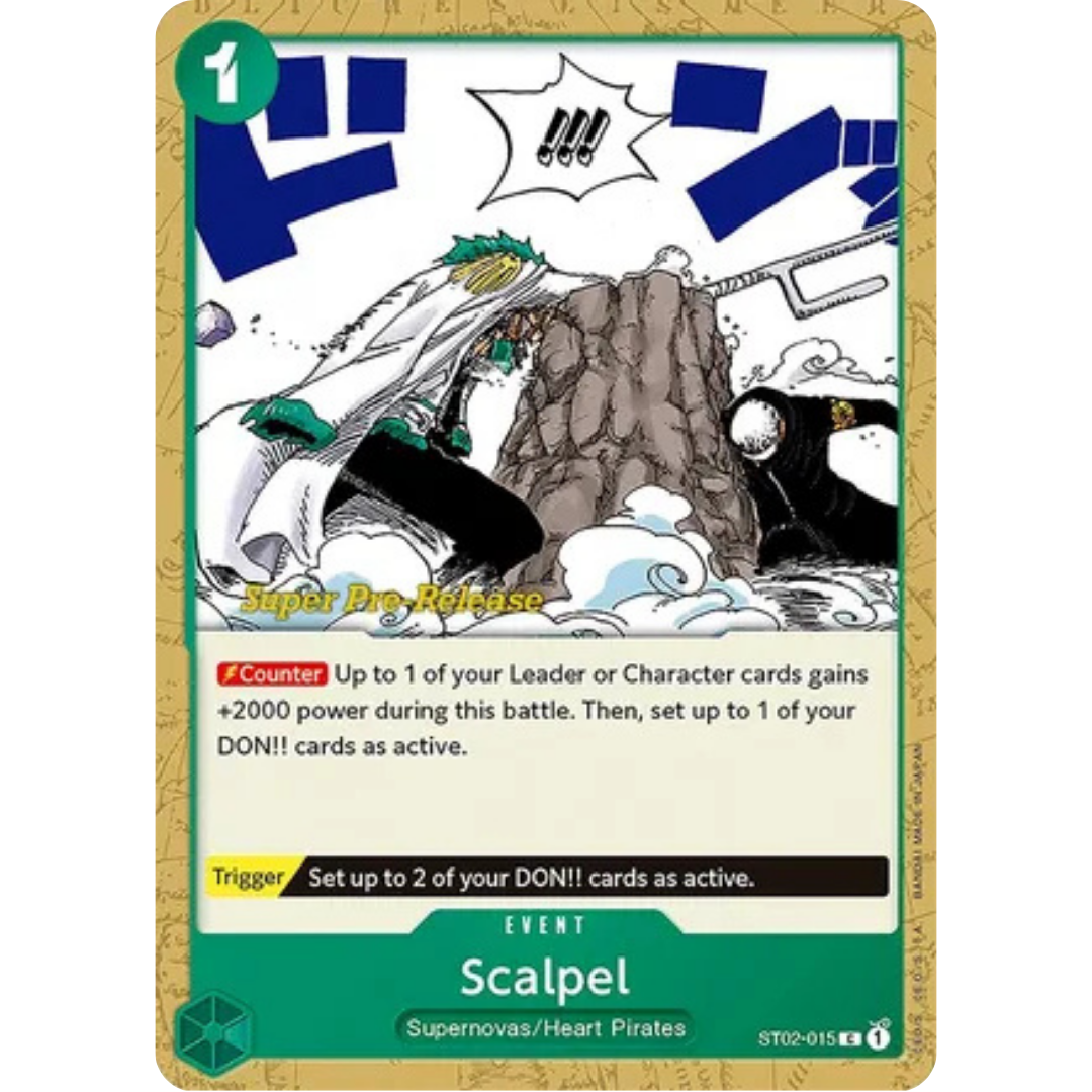 Scalpel (ST02-015) - Super Pre-Release Starter Deck 2: Worst Generation