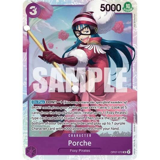 Porche (OP07-072) - 500 Years in the Future Foil
