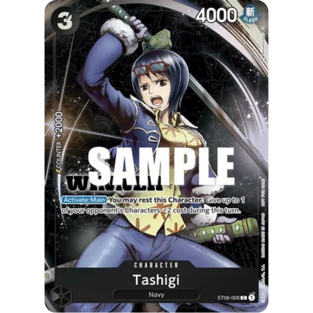 Tashigi (Winner Pack Vol. 4) (ST06-006) - One Piece Promotion Cards Foil