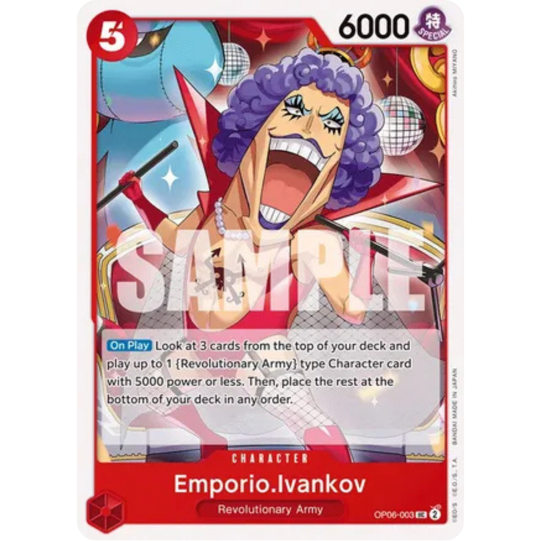 Emporio.Ivankov (OP06-003) - Wings of the Captain