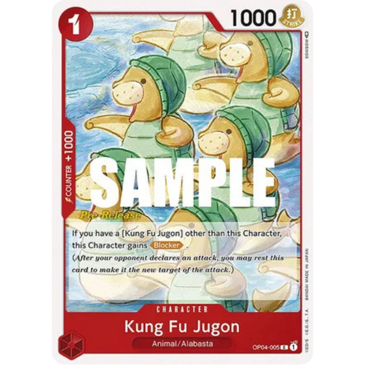 Kung Fu Jugon (OP04-005) - Kingdoms of Intrigue Pre-Release Cards
