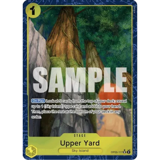 Upper Yard (Alternate Art) (OP05-117) - Premium Booster -The Best- Foil